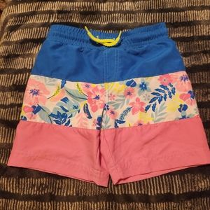 Tommy Bahamas Boys Swimming Trunks Size 4T with mesh Liner